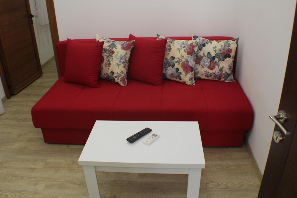 Posezení v ubytování Casa Hena