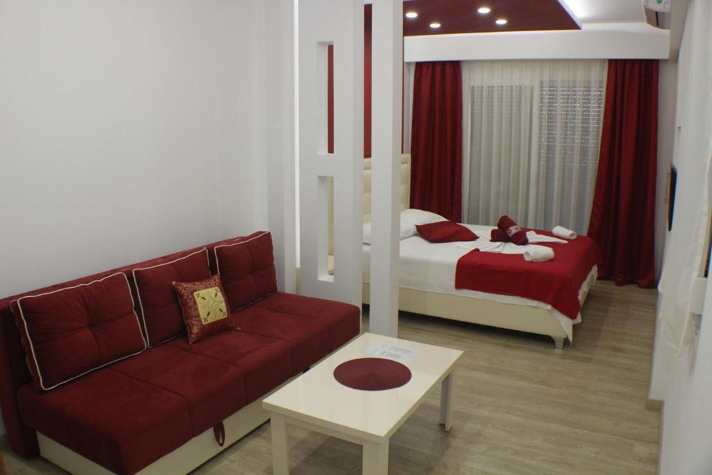 Postel nebo postele na pokoji v ubytování Casa Hena