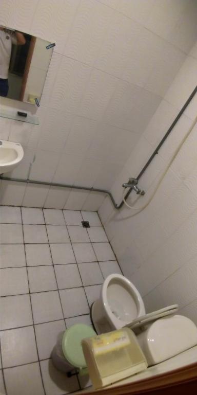 Koupelna v ubytování Sun Wu Homestay