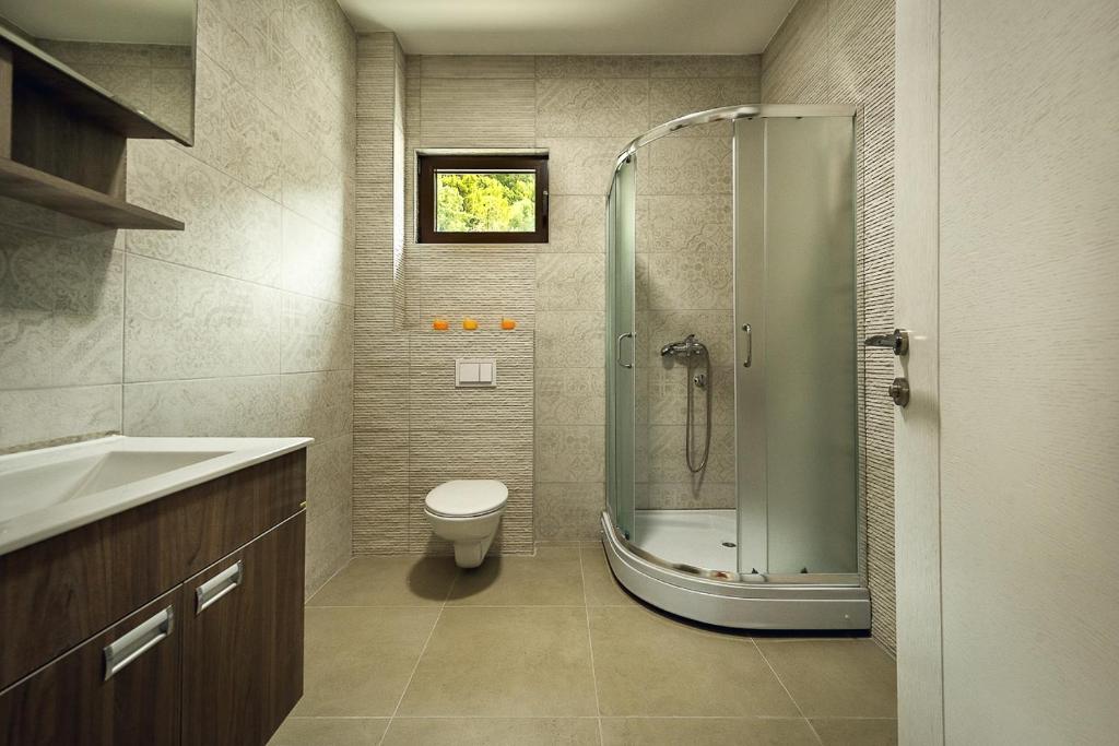 Koupelna v ubytování Adria lux apartmens 2