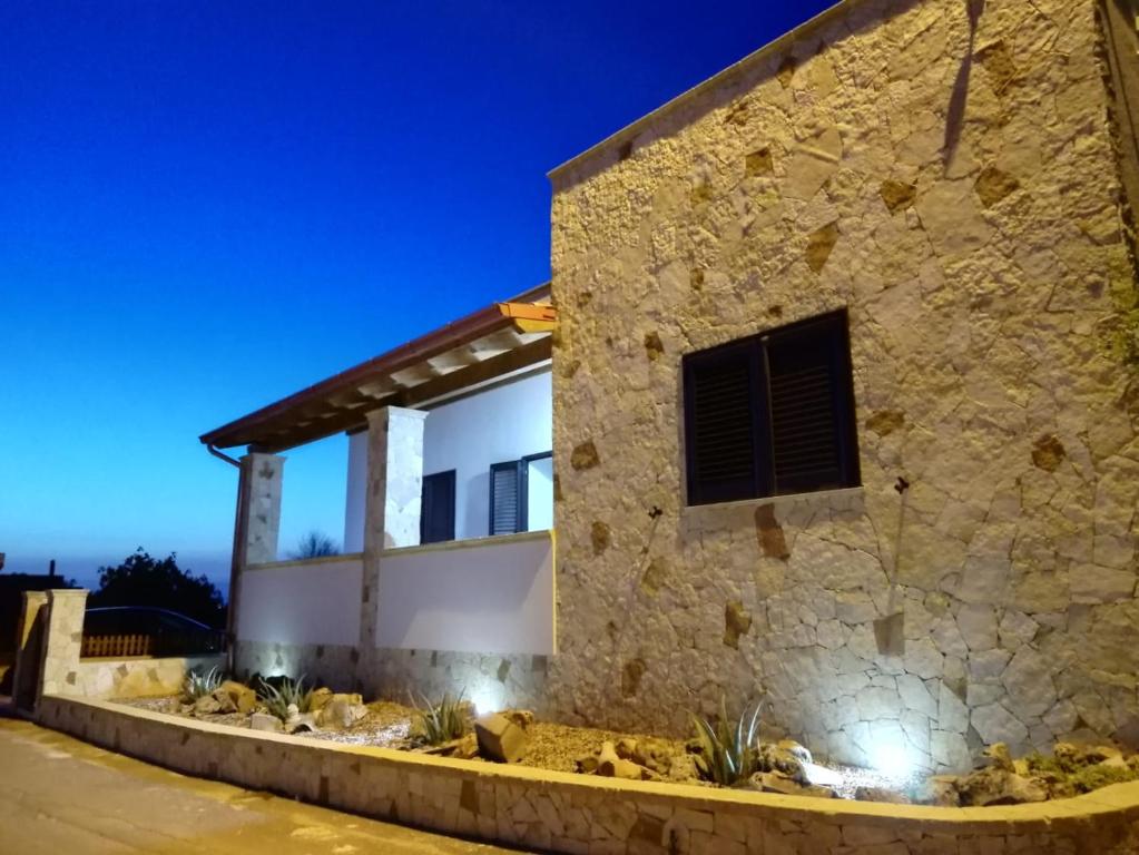 Budova, kde se bed and breakfast nachází