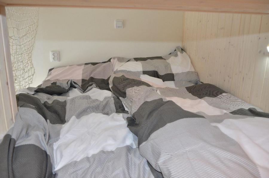 Postel nebo postele na pokoji v ubytování Apartmány Karlov pod Pradědem