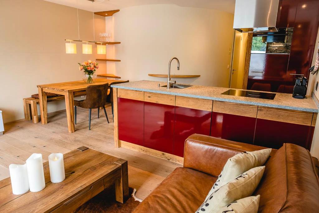 Kuchyň nebo kuchyňský kout v ubytování Casa Jacuzzi