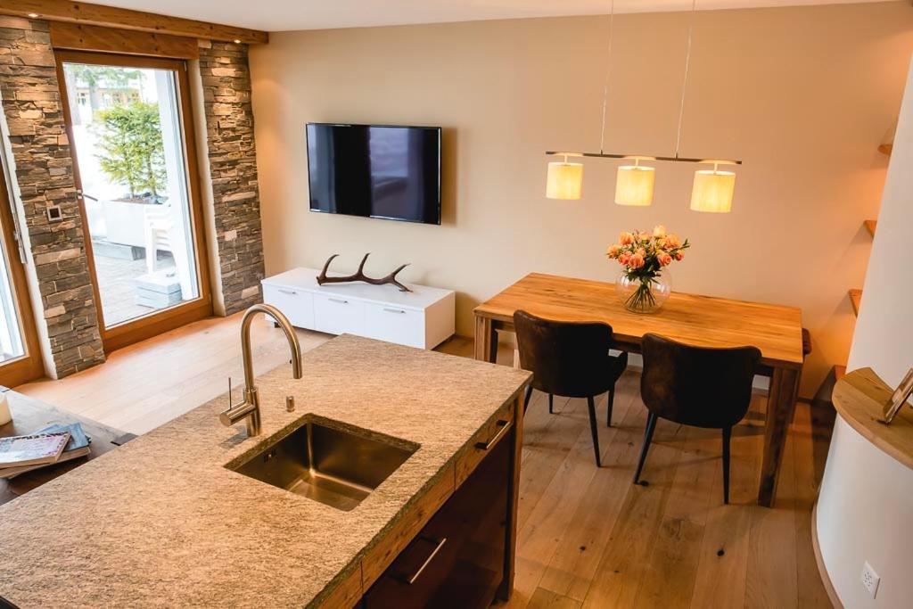 TV a/nebo společenská místnost v ubytování Casa Jacuzzi