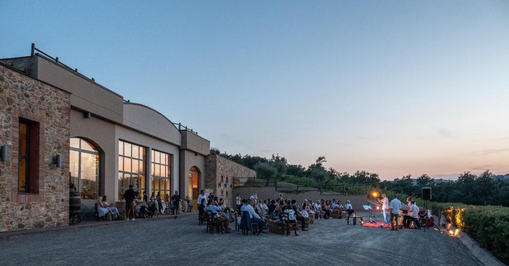 Hostia v ubytovaní Fattoria Fibbiano