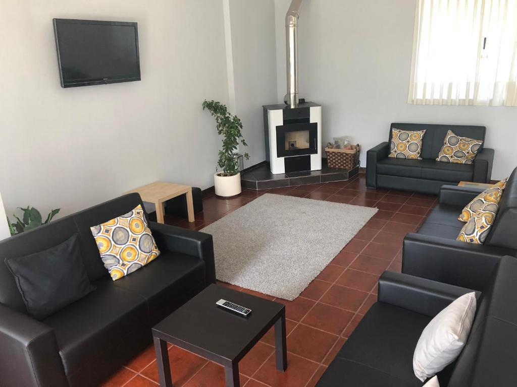 Posezení v ubytování Hotel Eco Salvador