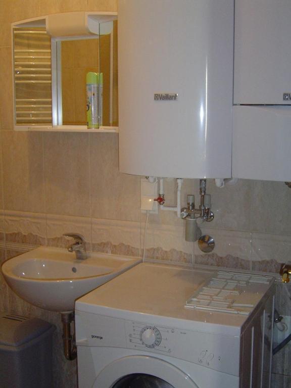 Koupelna v ubytování Apartmani Almica