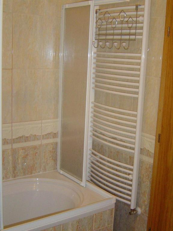 Koupelna v ubytování Apartmani Almica
