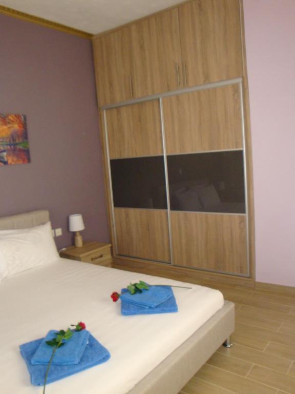 Postel nebo postele na pokoji v ubytování FilipposResort