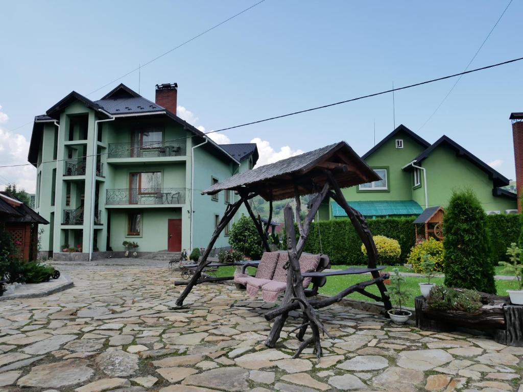 Budova, kde se hotel nachází
