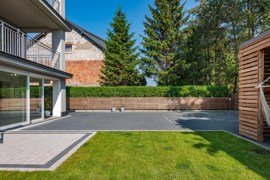 Zahrada ubytování Villa Milla