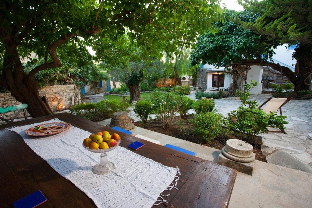 Zahrada ubytování Cecilias Courtyard