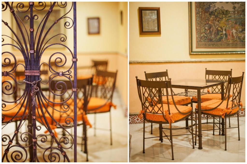 Posezení v ubytování Hostal Sol