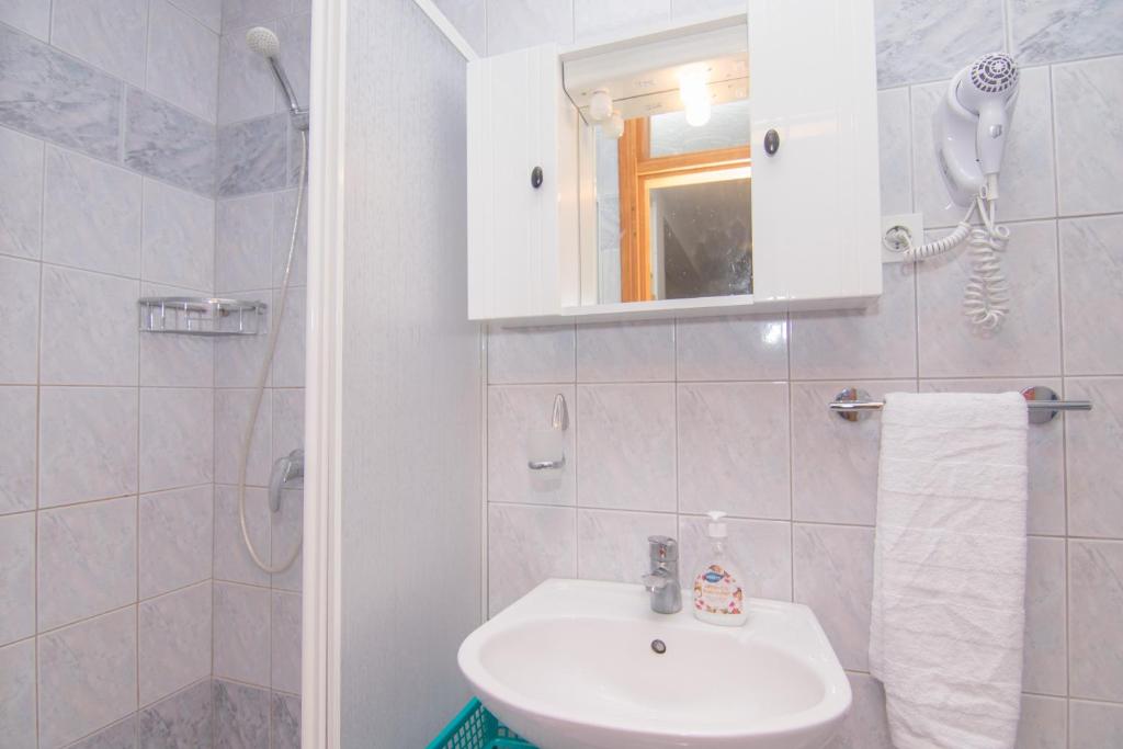 Kúpeľňa v ubytovaní Apartmani VILLA KALINIC