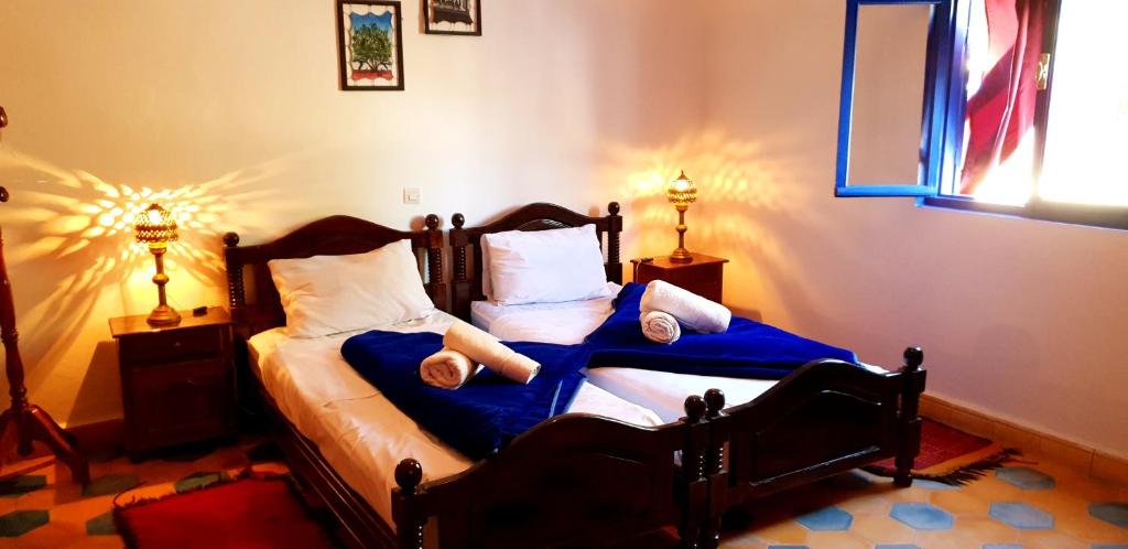 Posezení v ubytování Camping & Hôtel Le Calme