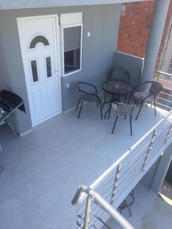 Balkón nebo terasa v ubytování Apartments Beho