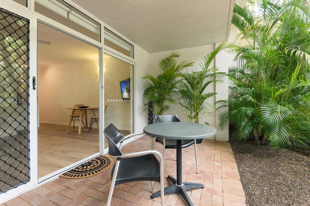 Patio nebo venkovní prostory v ubytování Ocean Palms Apartments