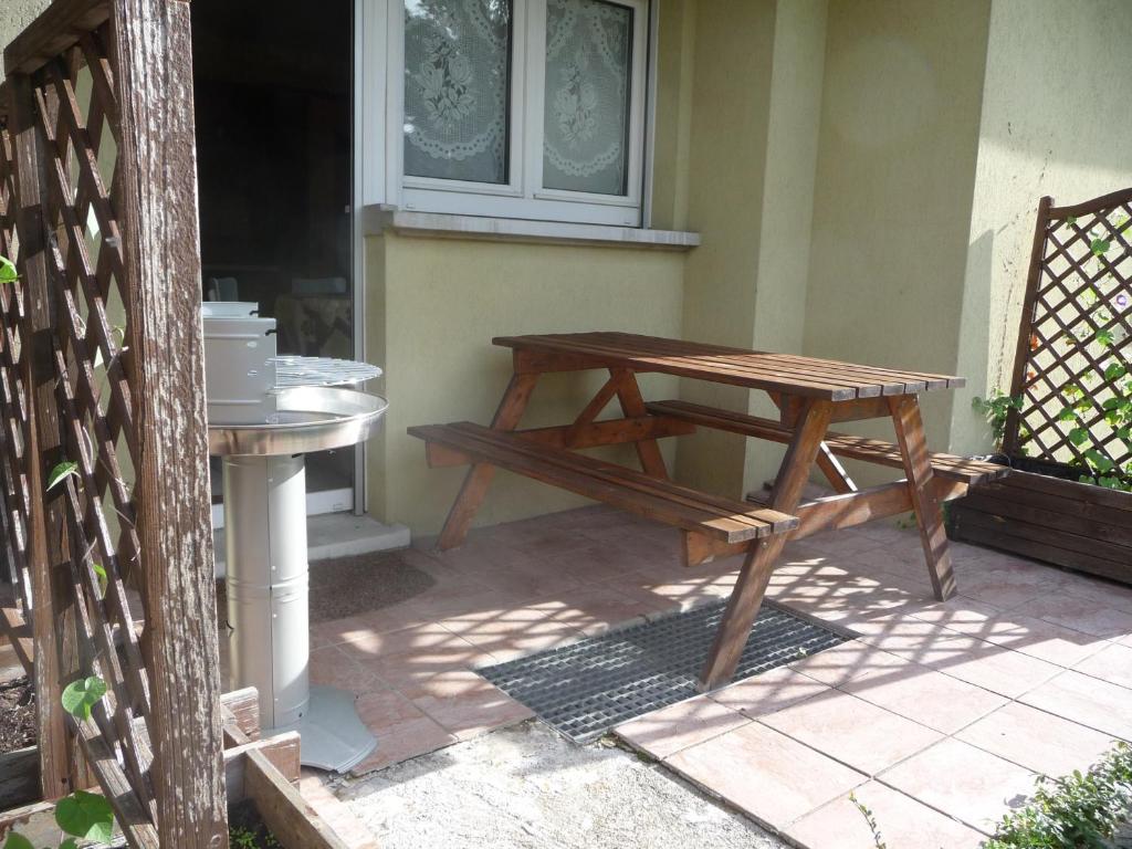 Balkón nebo terasa v ubytování Appartement Sur La Route des Vins d'Alsace