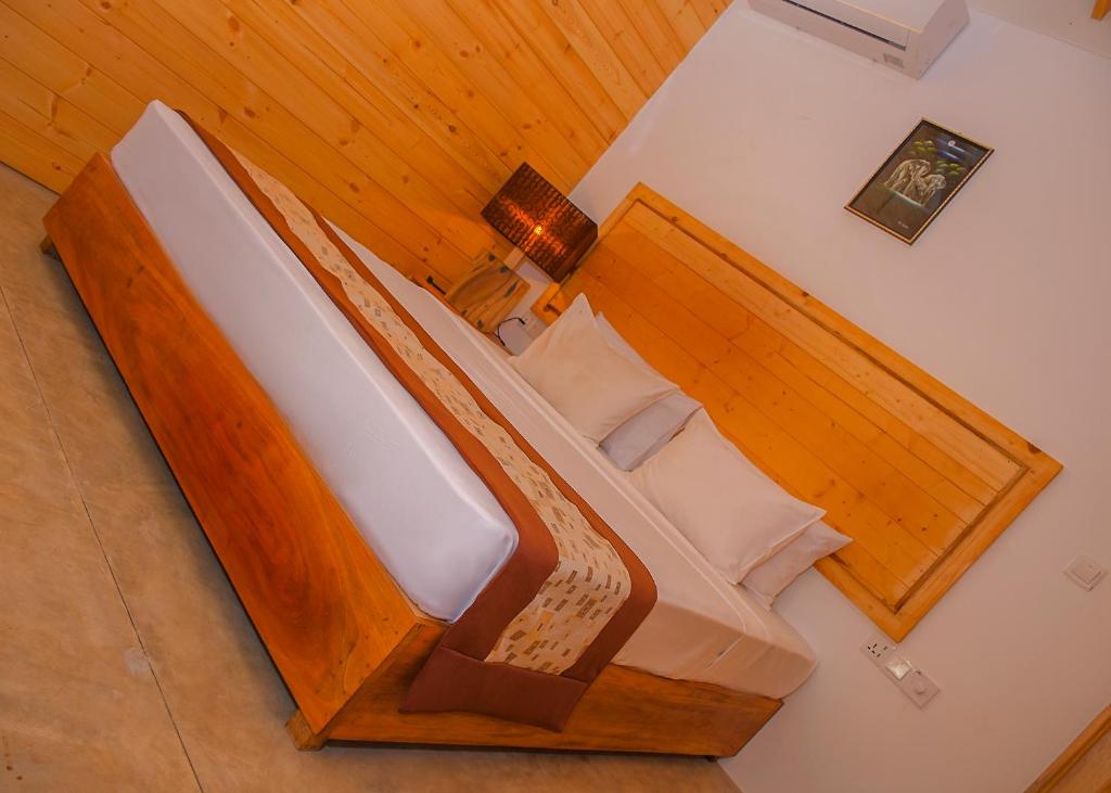 Posezení v ubytování Trinco Relax Hut