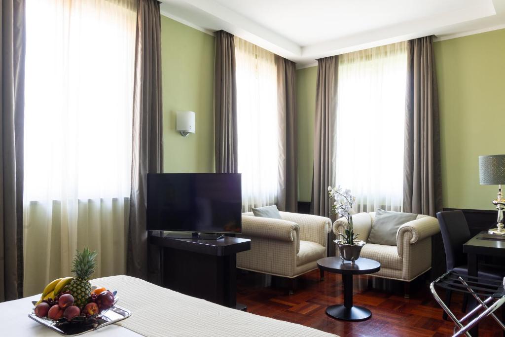 Zona de estar de Hotel Silver Milano
