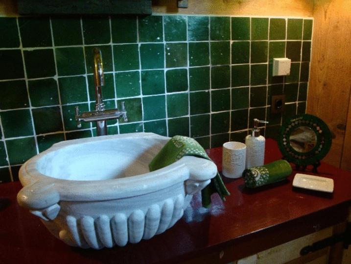 Koupelna v ubytování Guesthouse Ensenada