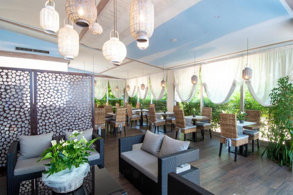 Zona de estar de Hotel Silver Milano
