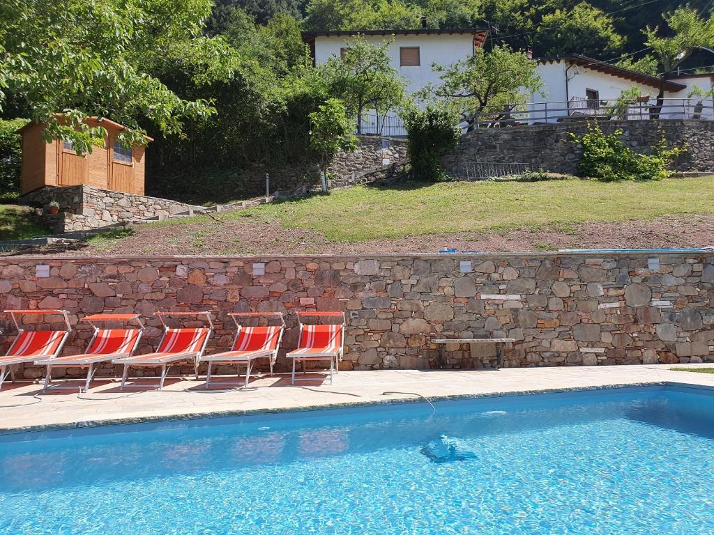 Bazén v ubytovaní B&B La Bredia alebo v jeho blízkosti