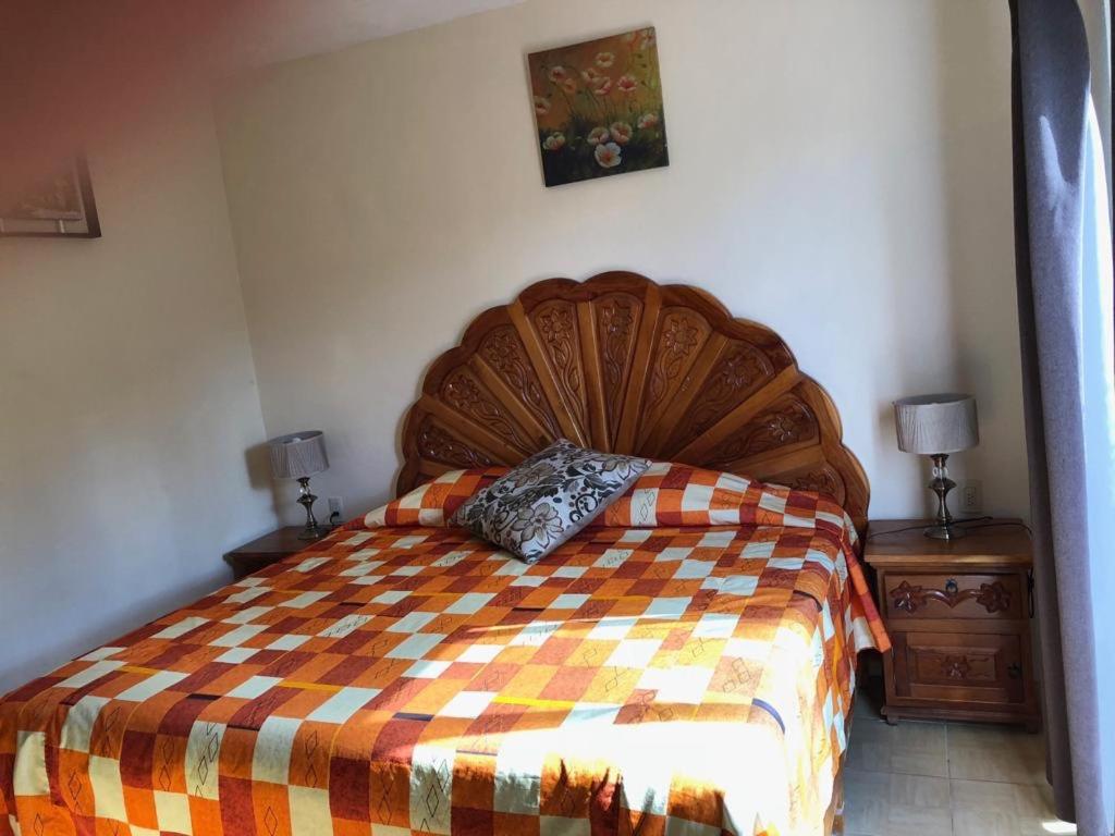Postel nebo postele na pokoji v ubytování Casona de Cantera