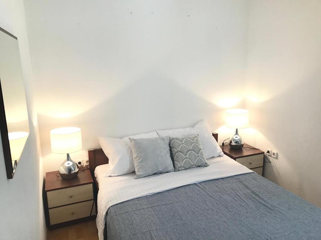 Postel nebo postele na pokoji v ubytování Ferienwohnung Zadar-City