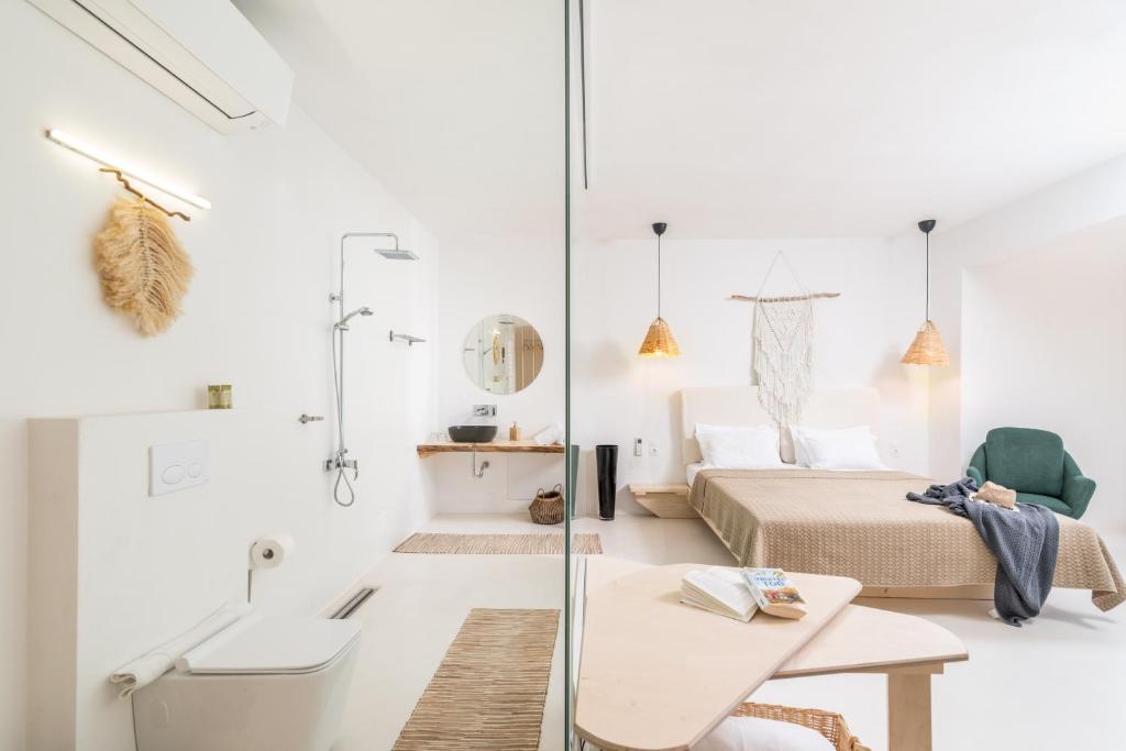 A bathroom at Die Zwei Brüder Art & Suites