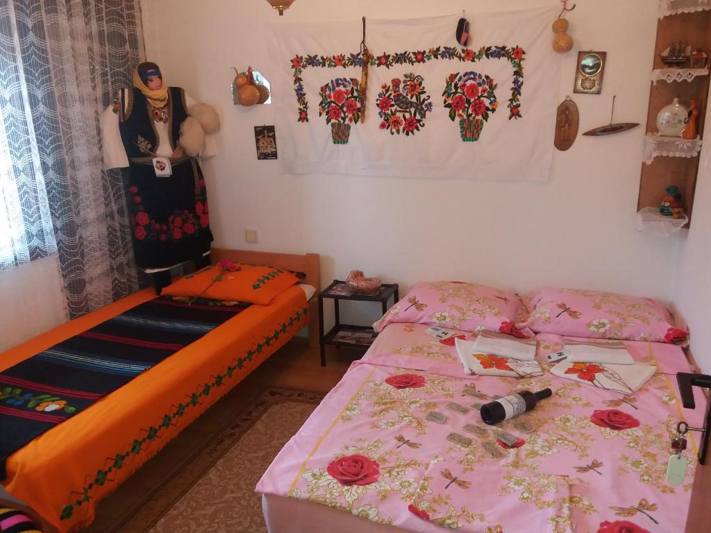Letto o letti in una camera di Traianov most