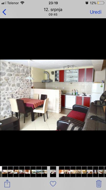 Posezení v ubytování Apartments Sneža