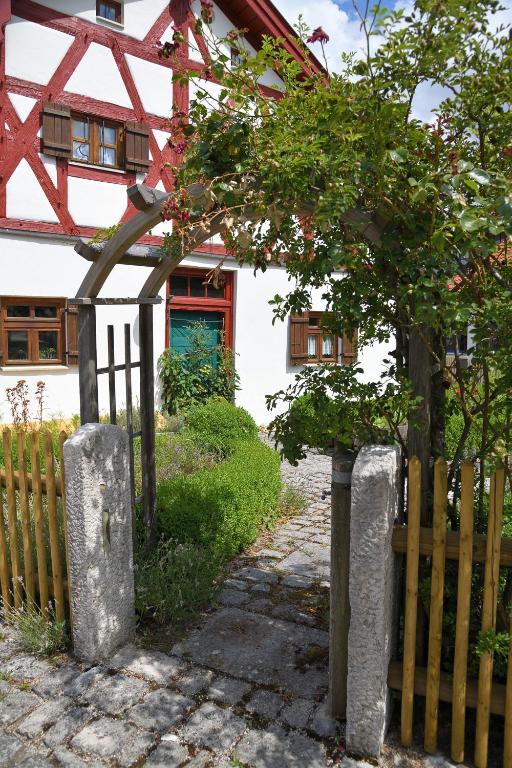 Zahrada ubytování Jurahaus Hirschberg