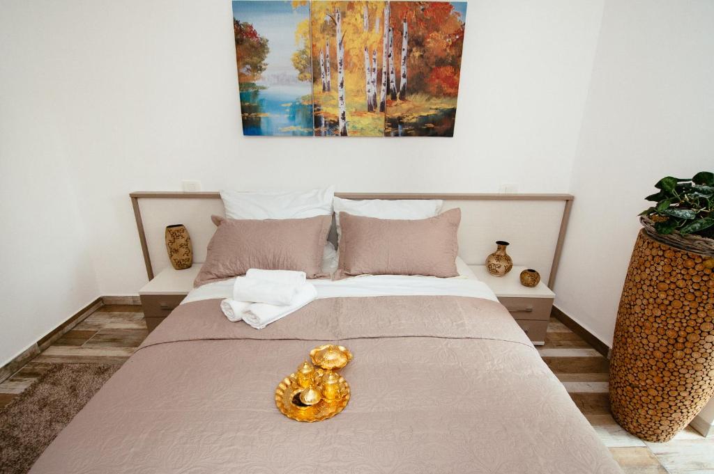 Postel nebo postele na pokoji v ubytování Sunny Rooms