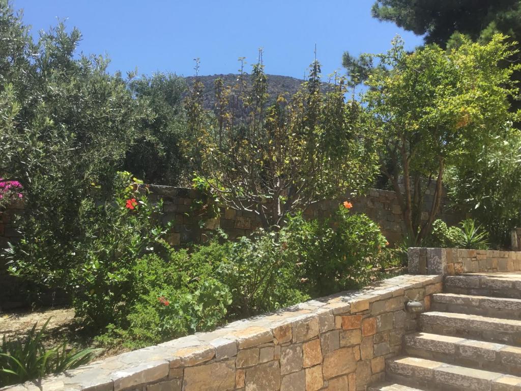 A garden outside Nefeli Villas
