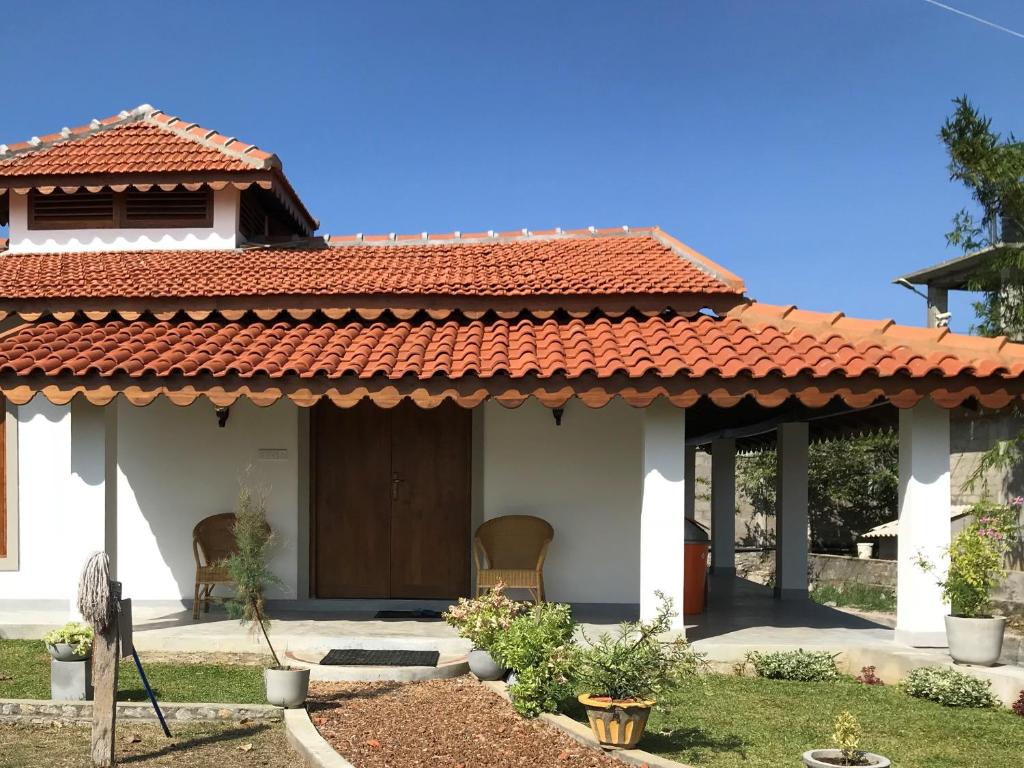 Zahrada ubytování Aki Villa