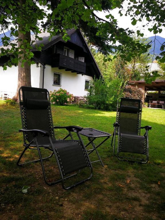 Zahrada ubytování River house HRIB