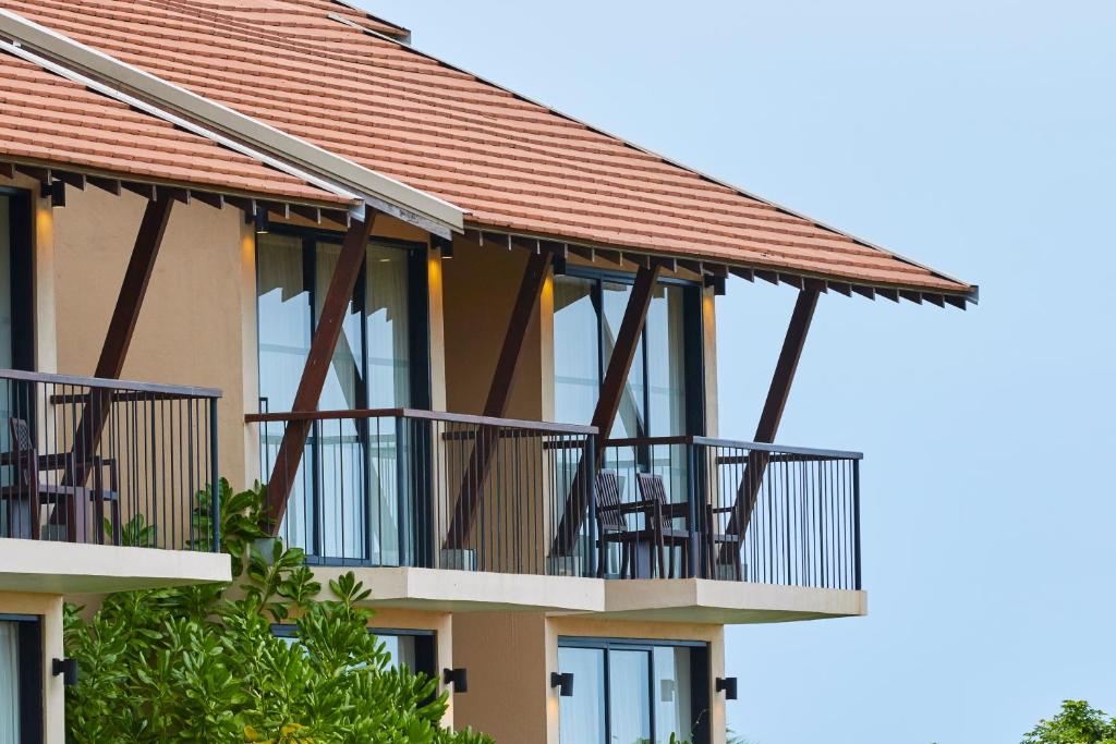 Balkón nebo terasa v ubytování The Calm Resort & Spa