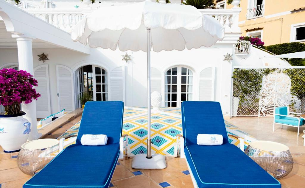 Posezení v ubytování Villa Boheme Exclusive Luxury Suites