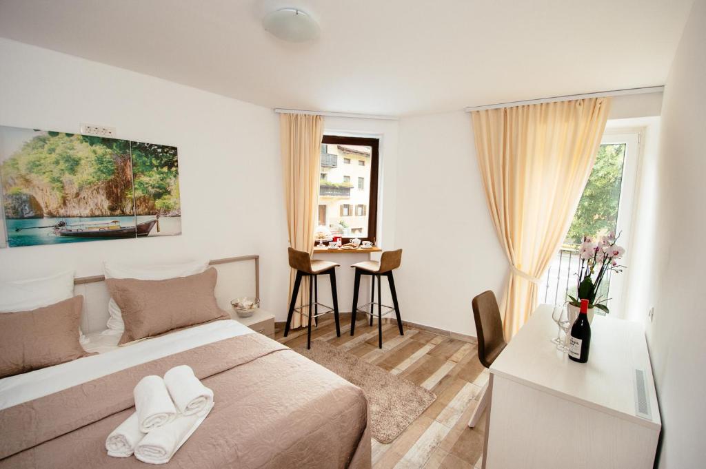 Posezení v ubytování Sunny Rooms