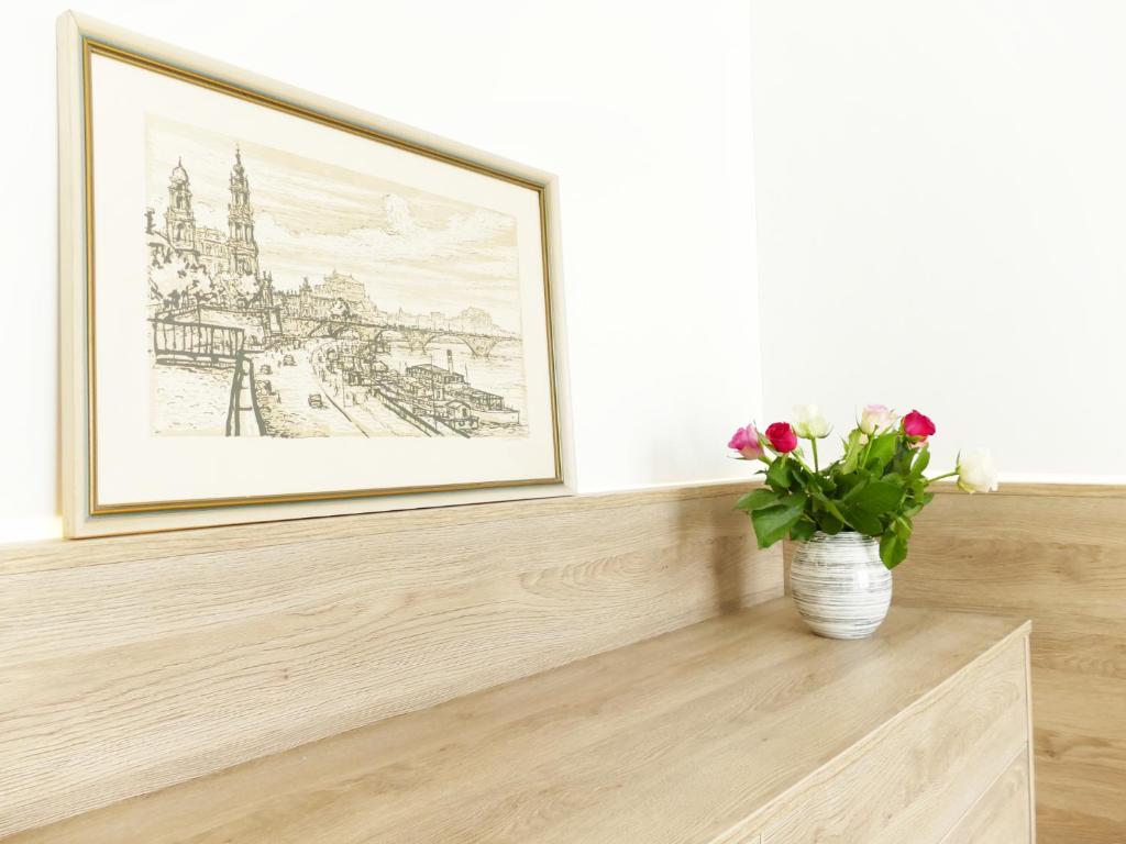 Großes Apartment im Zentrum von Dresden, 2 Schlafzimmer, 2 Bäder, Balkon - 15