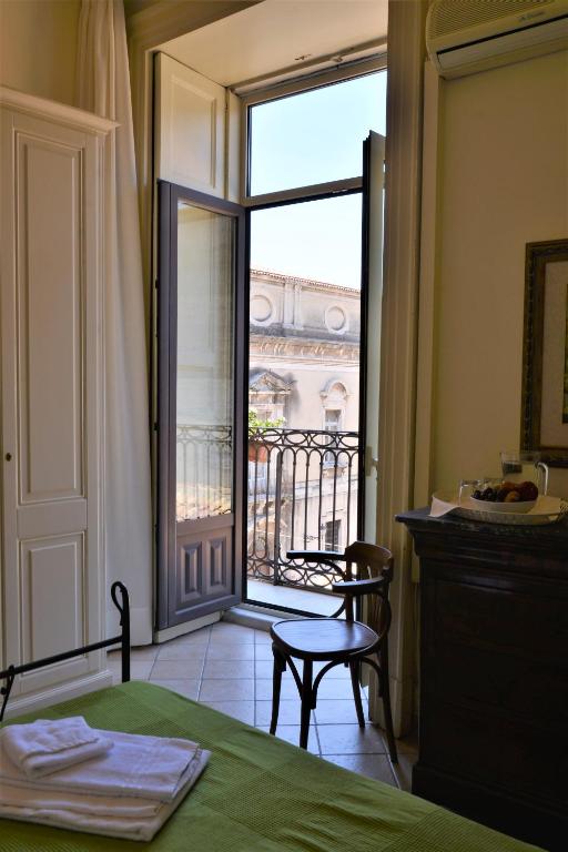 Posteľ alebo postele v izbe v ubytovaní B&B al Teatro Massimo