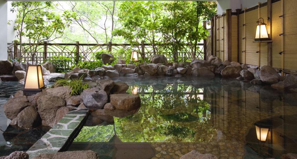 Zahrada ubytování Kinugawa Onsen Hotel