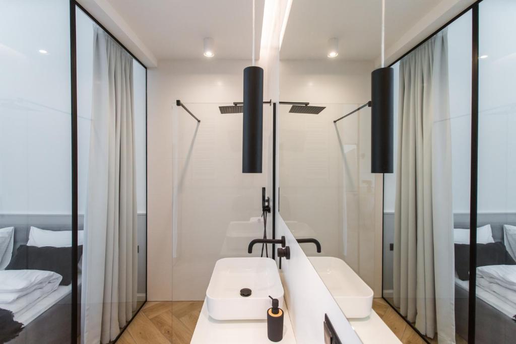 Kúpeľňa v ubytovaní Homewell Boutique Apartments