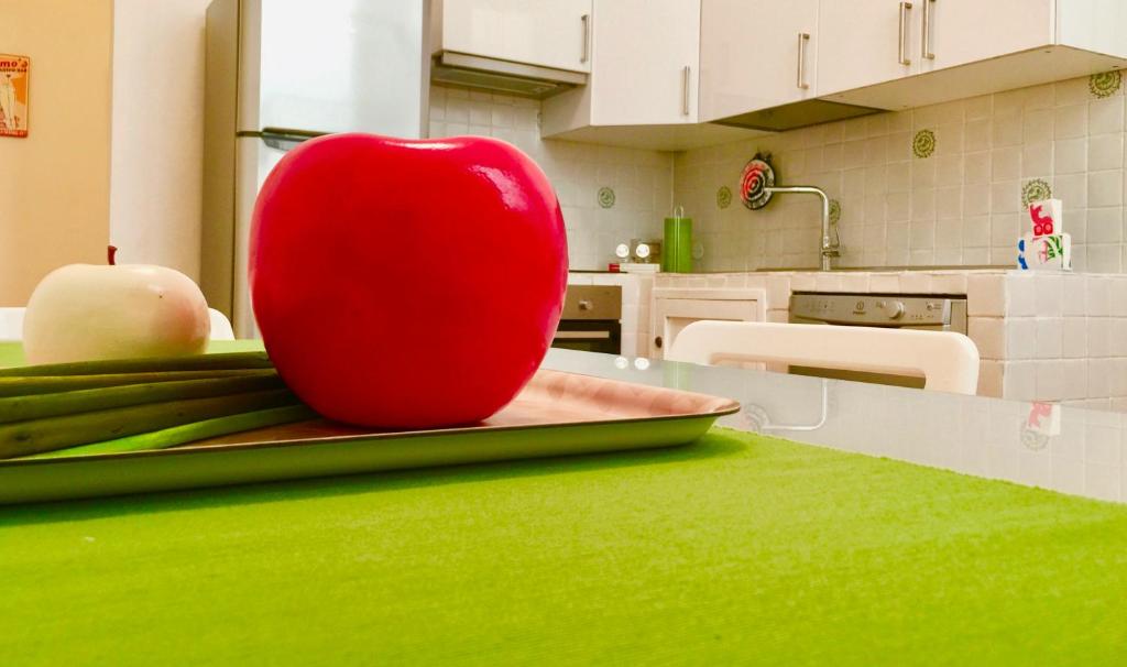 A kitchen or kitchenette at San Firenze Apartment