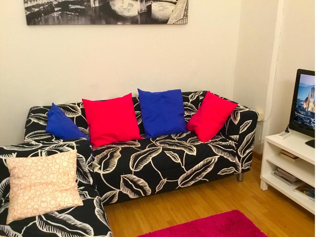 A seating area at San Firenze Apartment
