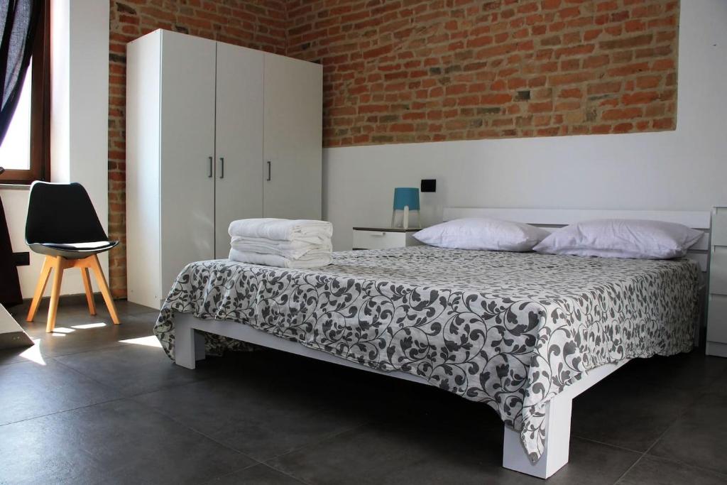 Krevet ili kreveti u jedinici u objektu Casa Lidia locazione breve