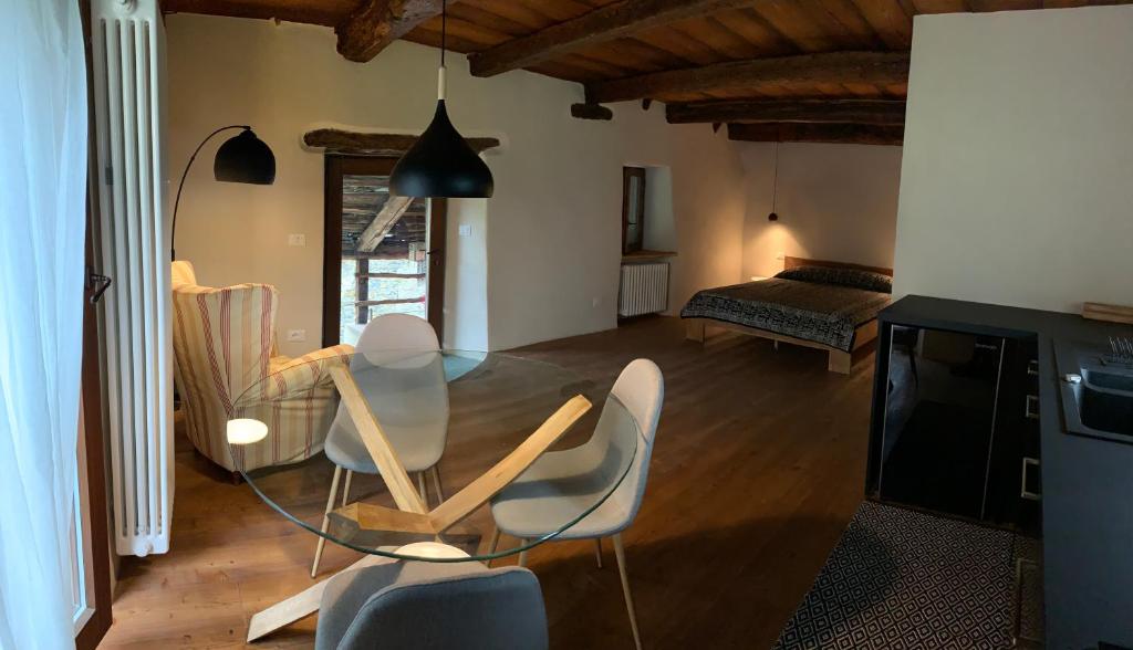 Kuchyň nebo kuchyňský kout v ubytování Casa Vigna