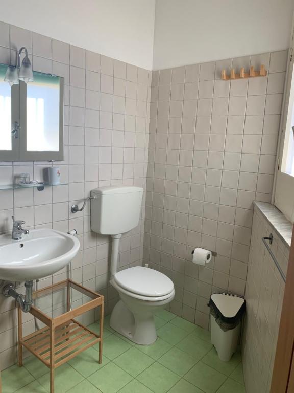 Koupelna v ubytování B&B Giallolumia