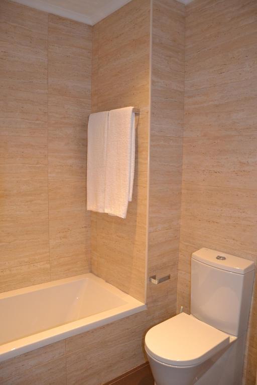 Koupelna v ubytování Costa Quebrada Apartamentos